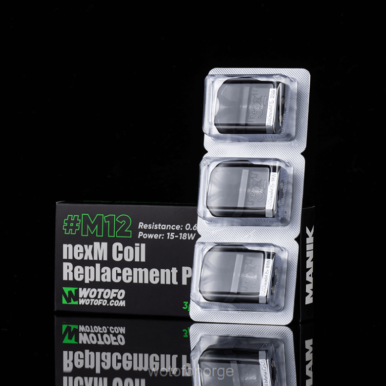 Wotofo Flavors - Wotofo MANIK mini erstatning pod HD2VH57 m11 parallellspole innebygget 3stk