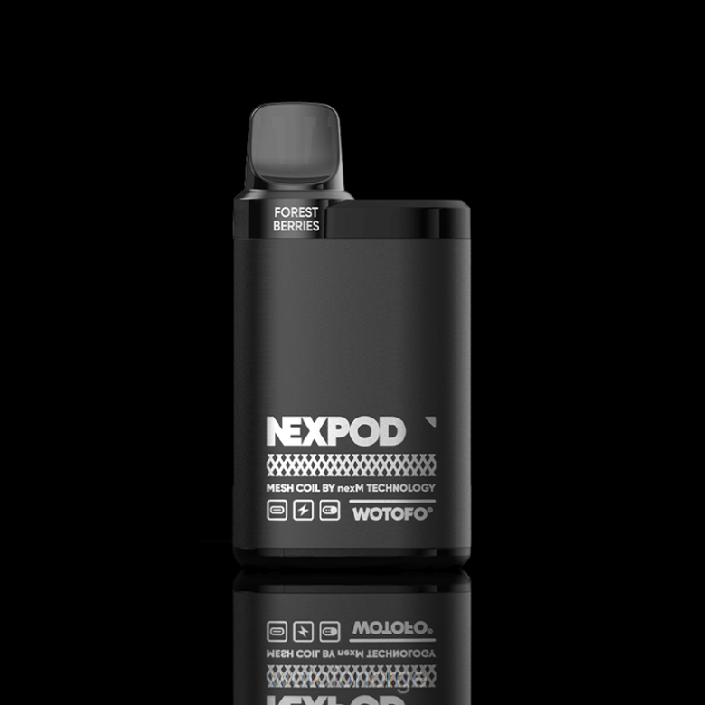 Wotofo Disposable Vape - Wotofo NEXPOD sett 20mg HD2VH8 boks med alt inkludert