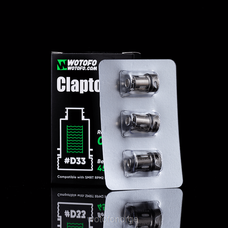 Wotofo Shop Online - Wotofo SMRT rpm2 pod coil HD2VH383 d33 clapton mesh 3stk