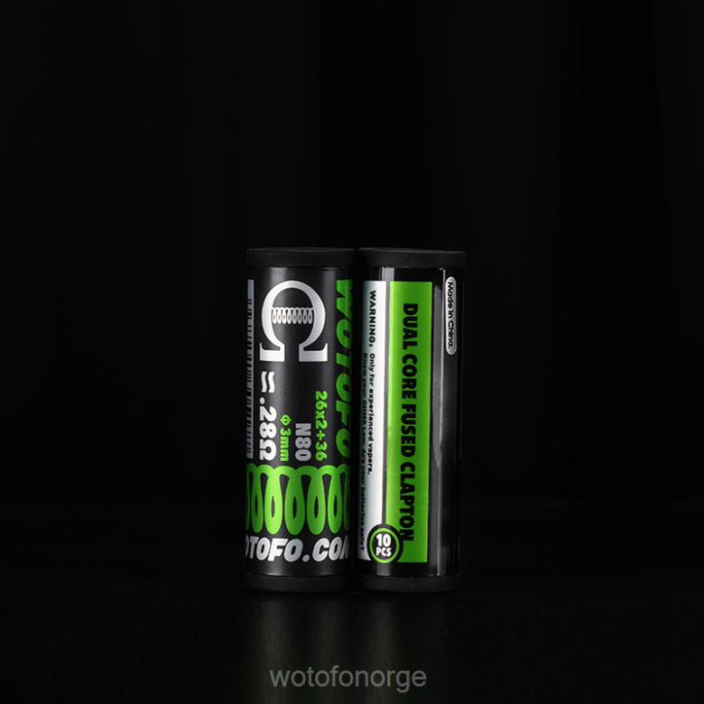 Wotofo Disposable Vape - Wotofo forhåndsbygde spoler HD2VH328 tri core fused clapton 10stk