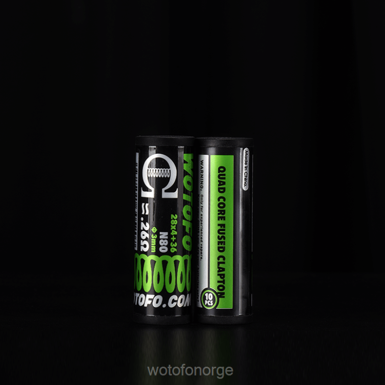Wotofo Vape Flavours - Wotofo forhåndsbygde spoler HD2VH314 dual core fused clapton 0,28 ohm 10stk