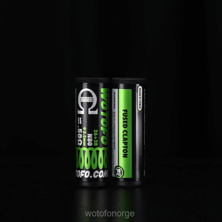 Wotofo Vape Flavours - Wotofo forhåndsbygde spoler HD2VH314 dual core fused clapton 0,28 ohm 10stk