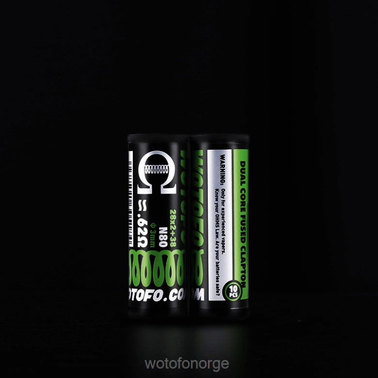 Wotofo Vape Flavours - Wotofo forhåndsbygde spoler HD2VH314 dual core fused clapton 0,28 ohm 10stk