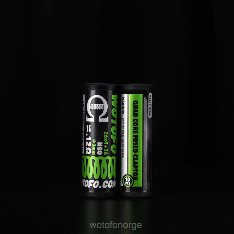 Wotofo Vape Flavours - Wotofo forhåndsbygde spoler HD2VH314 dual core fused clapton 0,28 ohm 10stk